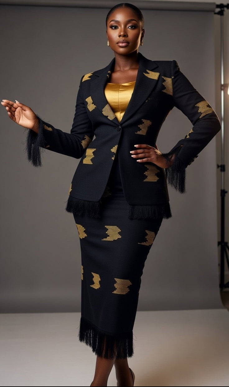 Silk Asooke Suit
