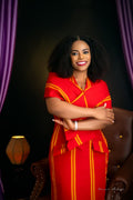 Asooke Cape Dress